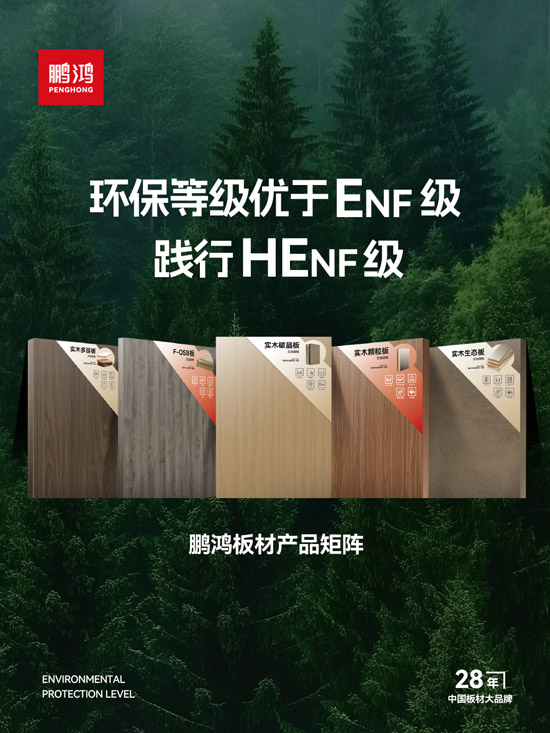 鵬鴻板材產品矩陣